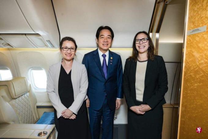 赖清德过境旧金山 美国在台协会主席罗森伯格接机