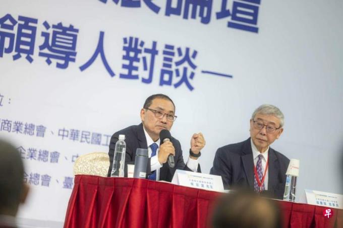 侯友宜向工商团体承诺:重启两岸交流 四年任期内加入CPTPP