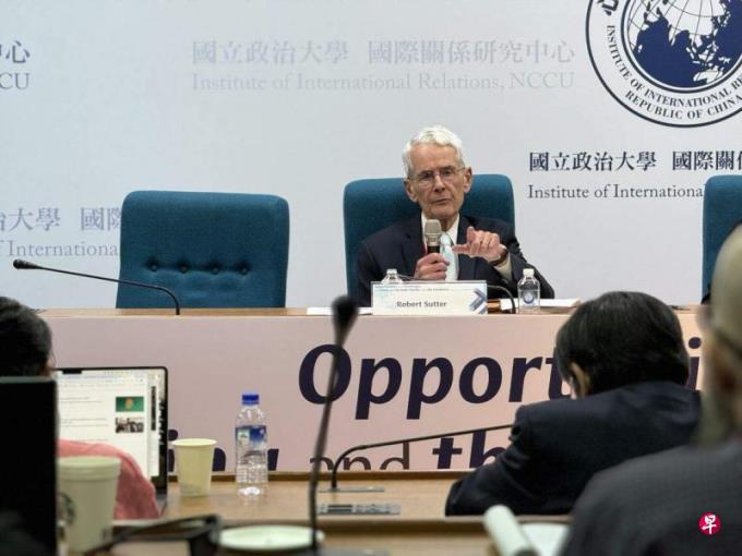 美前官员:台朝向独立动机受限