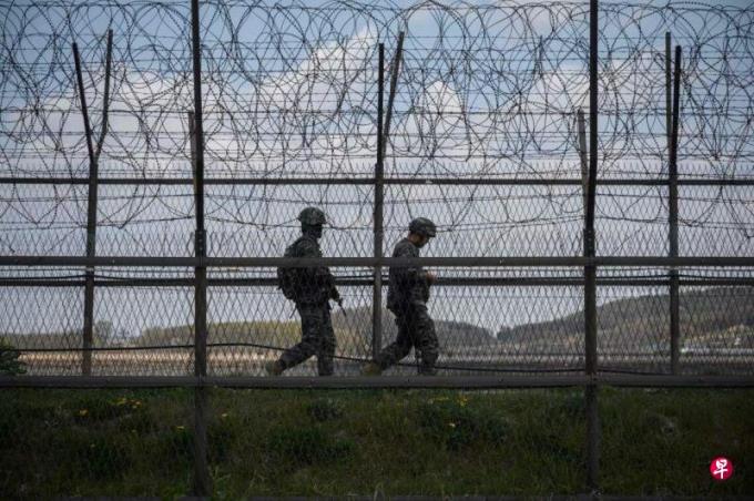 20多名朝鲜士兵越过军事分界线 韩国鸣枪示警