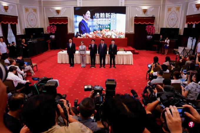 赖清德就职满月 称靠军事实力才能达致真和平