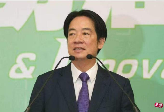 民调:民进党选后支持度首度下滑 但赖清德支持度同比略增