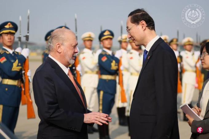 马国元首访华 两国料加强战略与基建合作