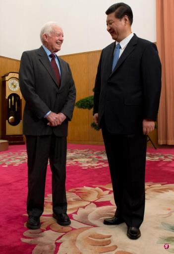 习近平称卡特是中美建交的推动者和决策者 学者:相较基辛格仍有“温差”