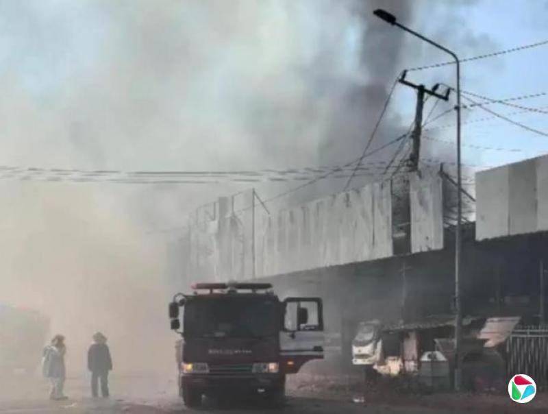 老挝一中国商铺发生燃爆已致四人死亡