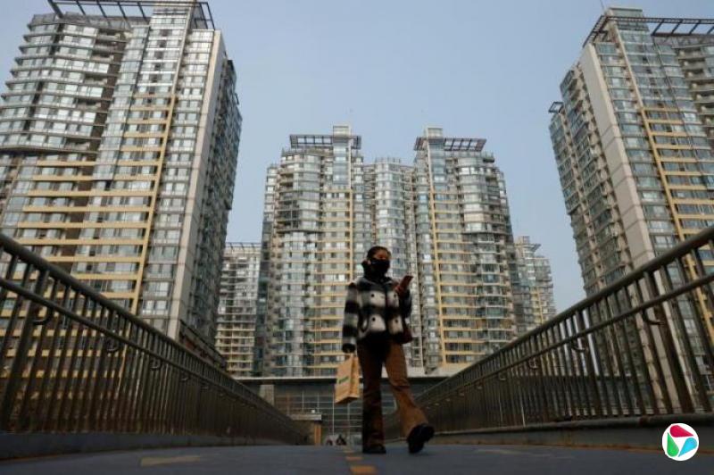 中国大陆百强房企今年前四月销售同比下滑6.7%