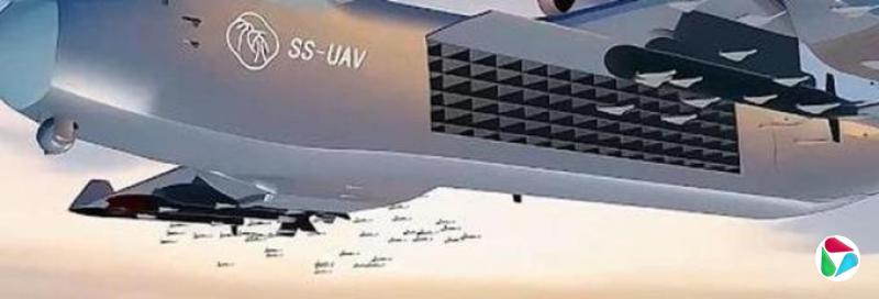 中国无人机“九天”即将首飞 机腹可容纳上百枚巡飞弹