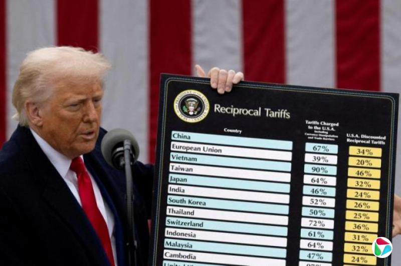 特朗普:日韩进口产品征收25%关税 8月1日生效