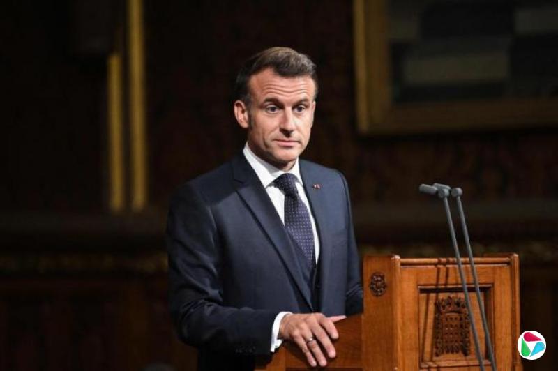 马克龙呼吁保护欧洲免于对中美过度依赖