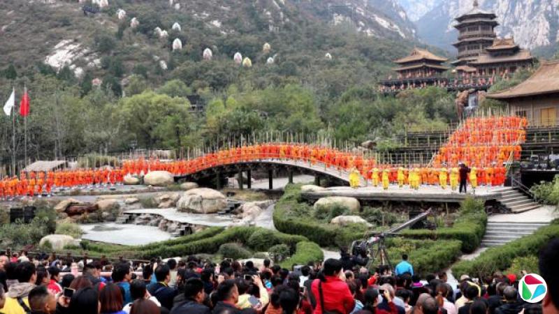 2018年的少林功夫节开幕式