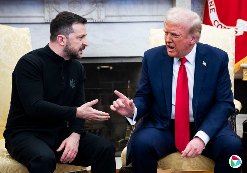 2月,特朗普在椭圆形办公室斥责乌克兰总统泽连斯基。最近几天,特朗普将战争的责任更多地归咎于乌克兰。