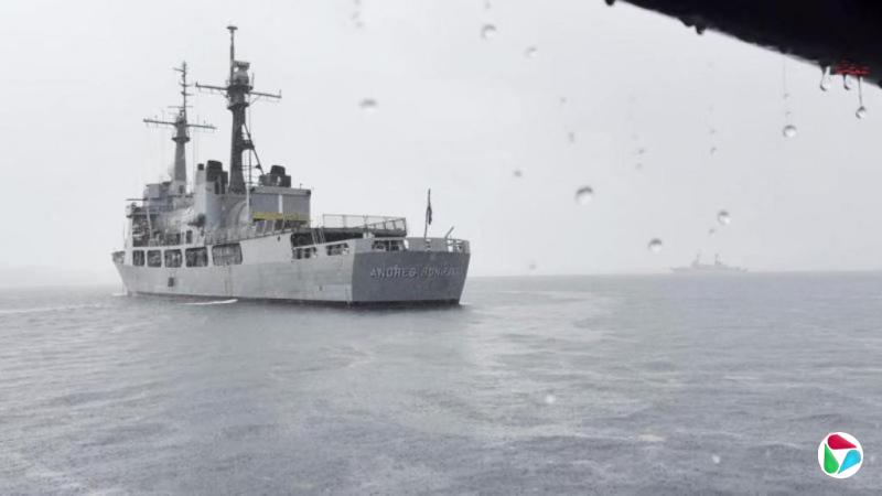 菲律宾澳洲加拿大在南中国海举行联合航行