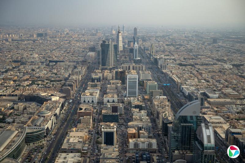 沙特阿拉伯首都利雅得,摄于2017年。在打击腐败和王储穆罕默德·本·萨勒曼的政敌的行动中,沙特政府没收了商人阿卜杜勒拉·阿拉姆的房产。