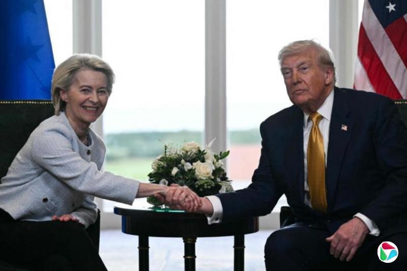 冯德莱恩:欧美贸易协议不完美但带来稳定