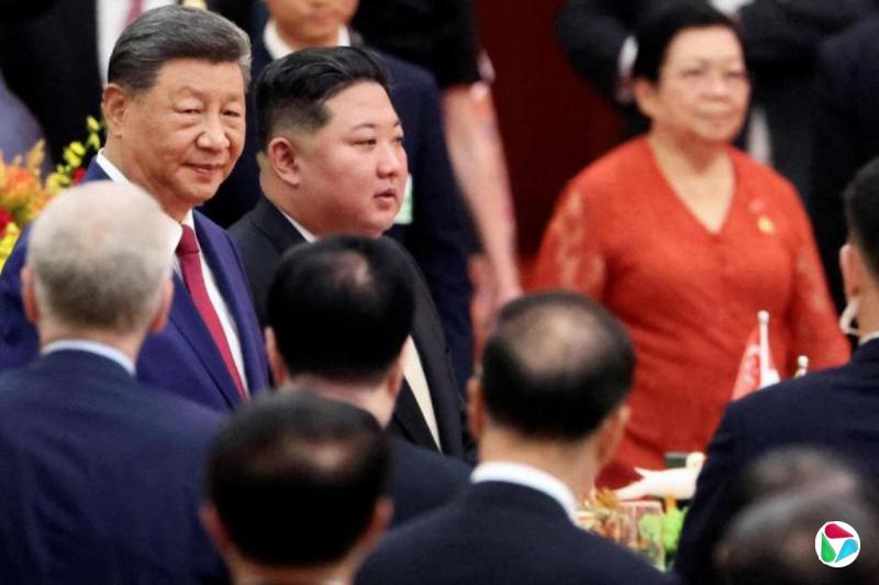 金正恩随行人员中似无军方高层