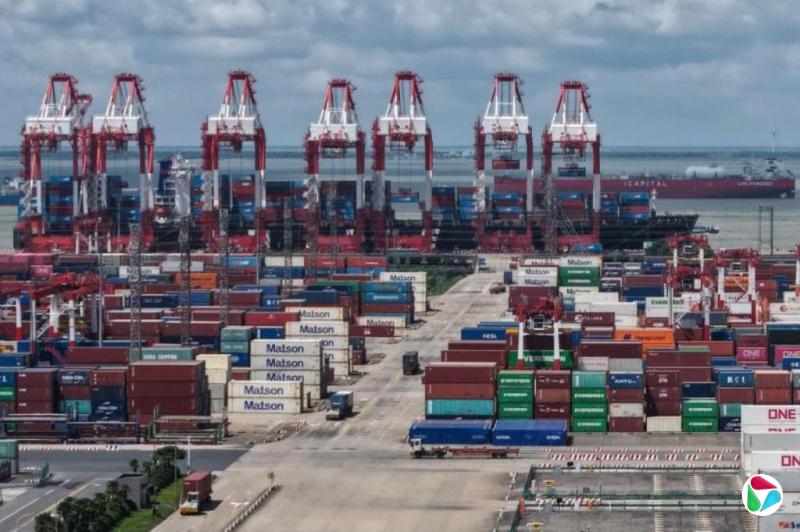 中国8月出口增长4.4%六个月来最低