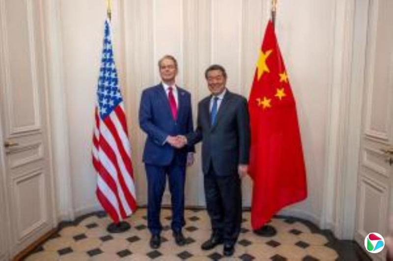 中美在西班牙就经贸问题举行会谈