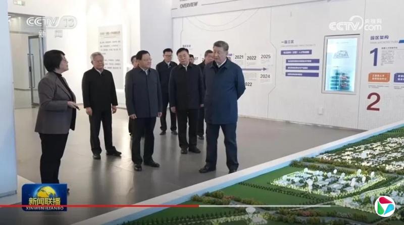习近平考察中国AI算力重镇乌兰察布:搞好算力中心建设