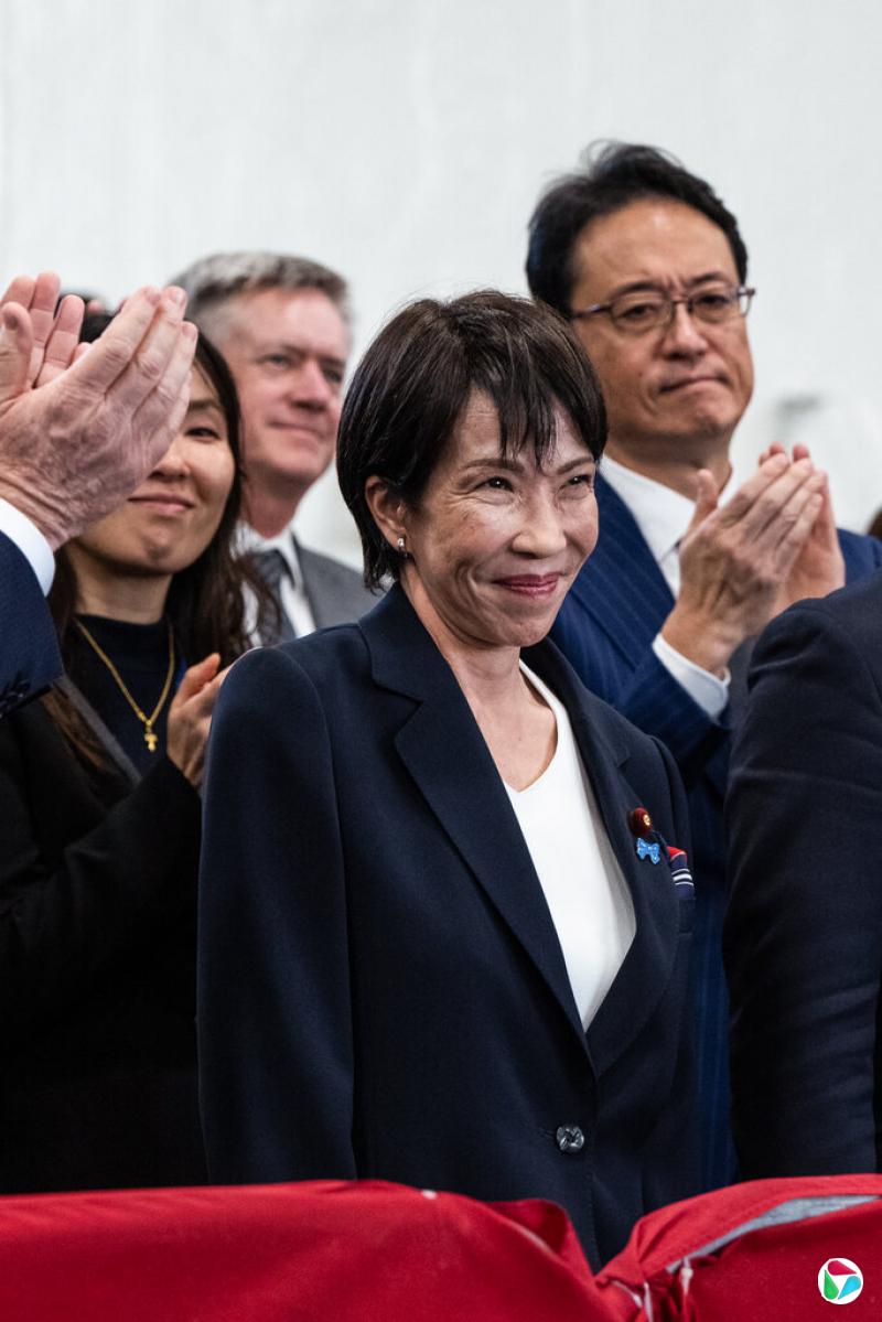 高市早苗是日本首位女性首相。