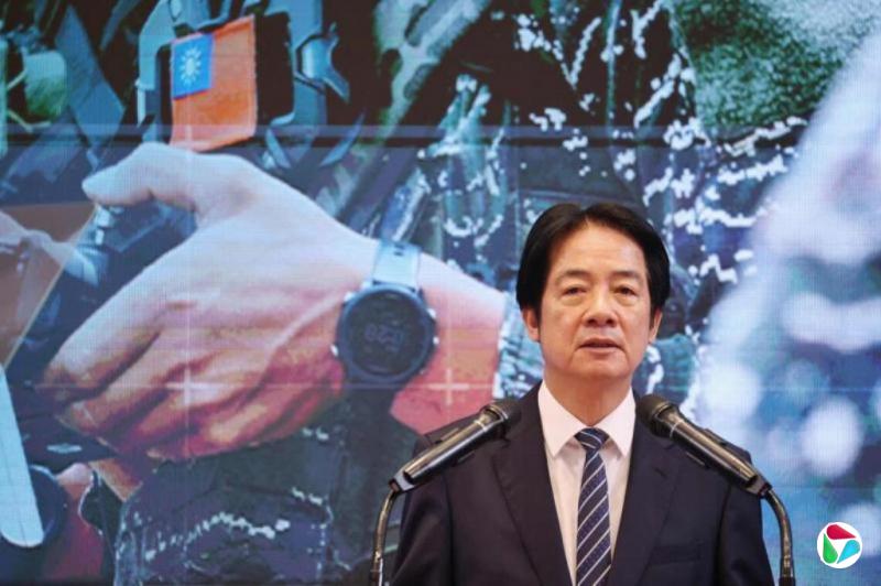 赖清德宣布拨400亿美元建设先进防卫体系