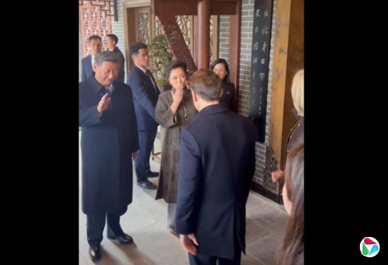 习近平都江堰话别马克龙“下次再看个地方”