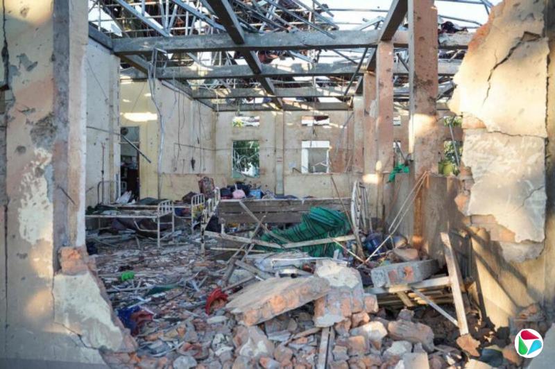 缅甸军政府被指空袭西部一医院 致31人死亡