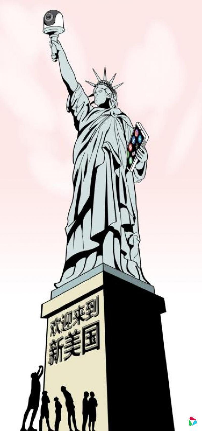 国际特稿:要看自由女神 你得牺牲点自由?