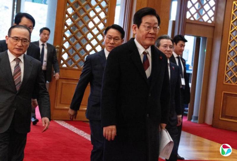 韩国总统府完成迁址 李在明正式在青瓦台办公