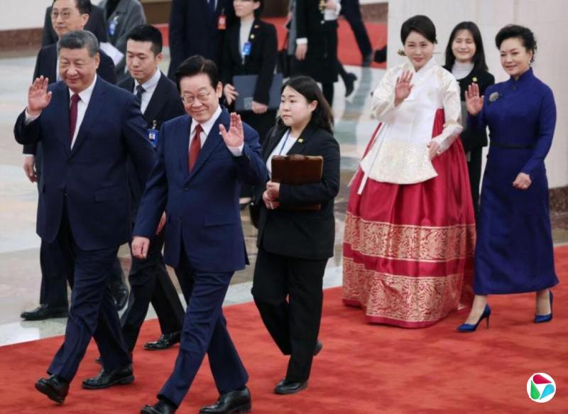 李在明访华 中韩元首峰会推动双边关系复苏