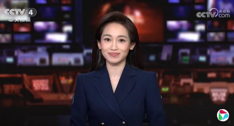 中国央视中文国际频道迎来“00后”新主播陶忆雯