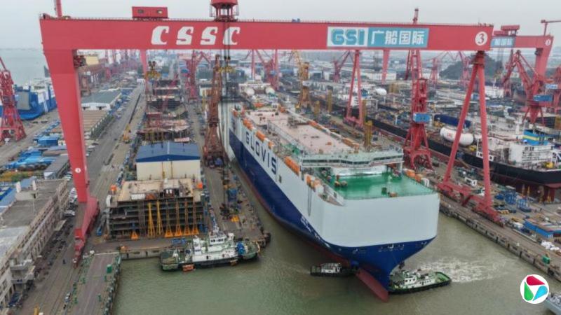 中国造船业去年三大指标连续16年保持世界第一