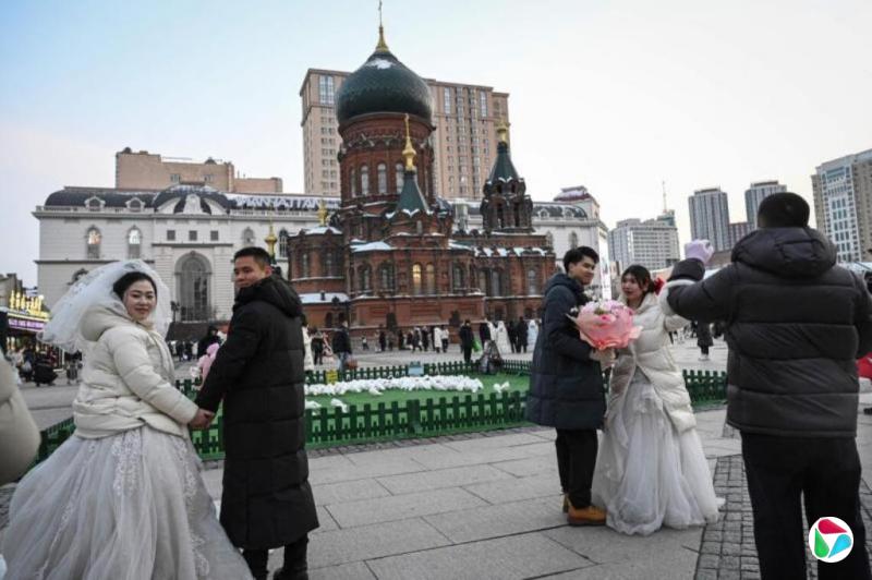 去年中国结婚登记676.3万对