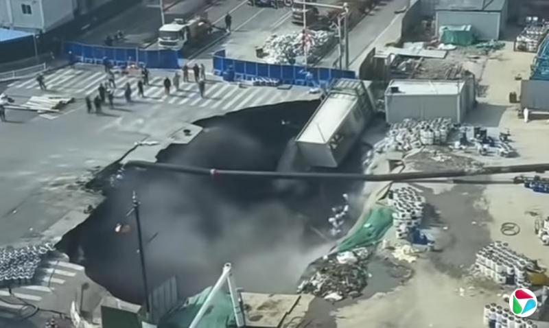 上海地铁嘉闵线施工区再次塌陷 官方:无人员伤亡
