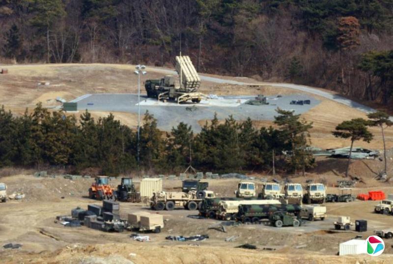 消息:六辆驻韩美军“萨德”转移乌山基地 一辆已返星州郡
