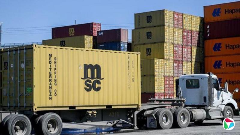 瑞士航运龙头“地中海航运公司”(MSC)的货柜