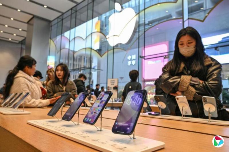 市场研究机构:苹果手机中国销量逆势上升 同比大增23%