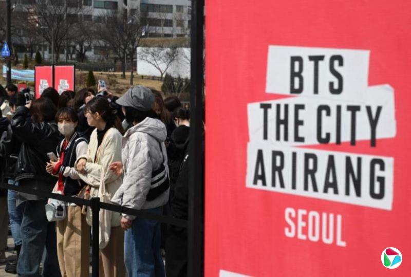 韩国对防弹少年团演出地发布灾难危机二级预警