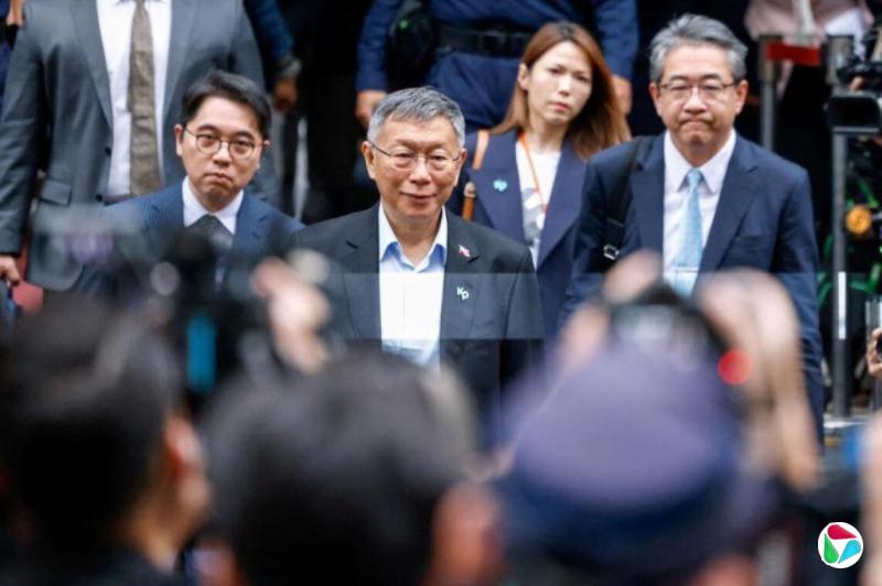柯文哲获刑17年 国台办批赖政府“多行不义必自毙”