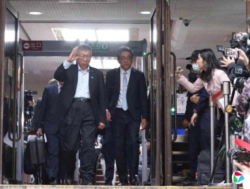一审被判17年 柯文哲:绝对不会投降与屈服