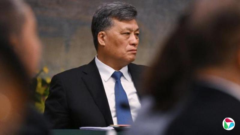 马兴瑞在北京人民大会堂出席中国全国人大新疆团分组会议(7/3/2024)