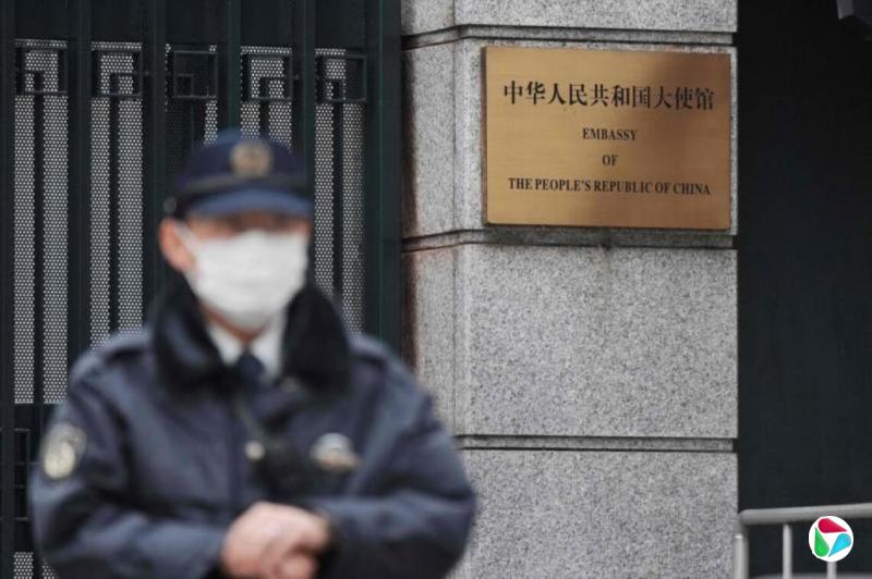 上月带刀闯入中国使馆 日现役军官再被捕