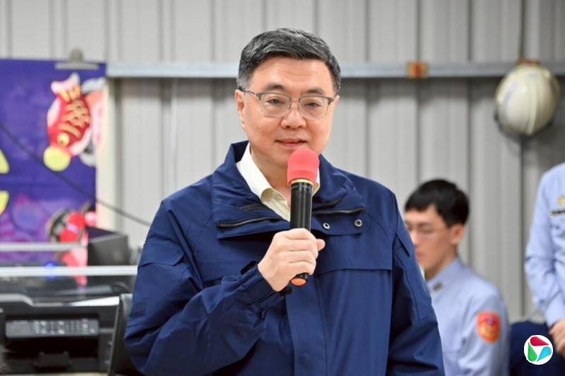 卓荣泰首登马祖视察海巡署工程 大陆军机出动进行战备警巡
