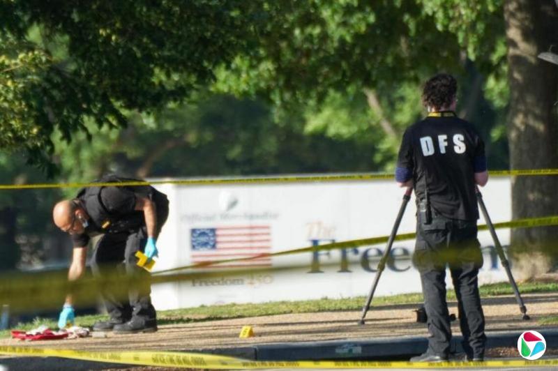 美国白宫附近发生枪击 持械可疑人员被特工开枪击中