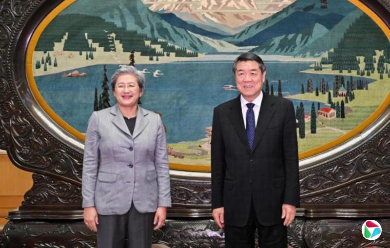何立峰会见苏姿丰 超威称将持续加大在华投资