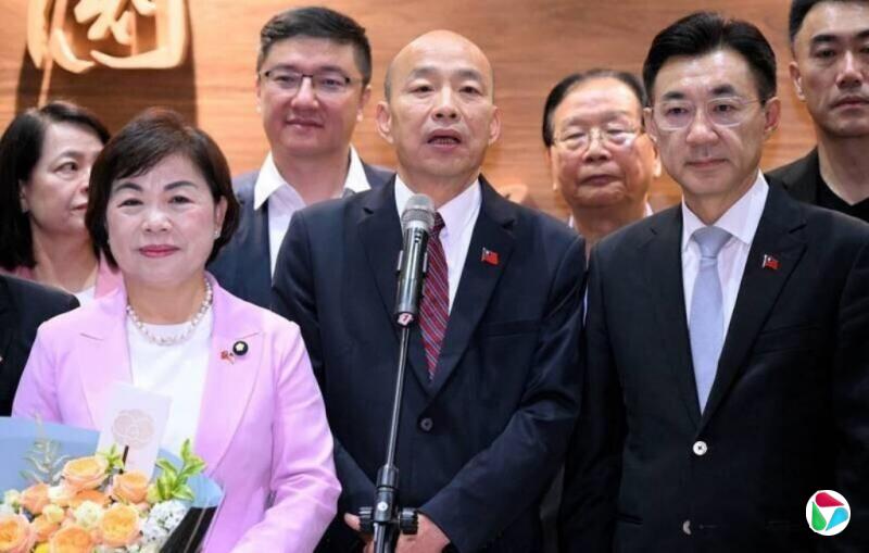 韩国瑜总结访美:美国强烈支持台湾民主