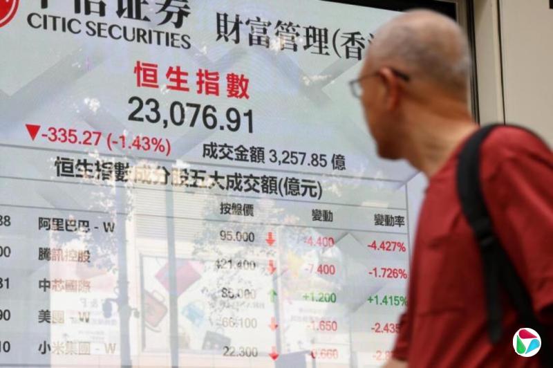 科技股估值持续下探 中国资产未分得全球AI行情红利