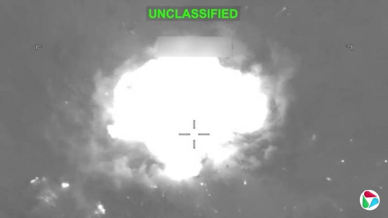 美军称打击约90个伊朗军事目标
