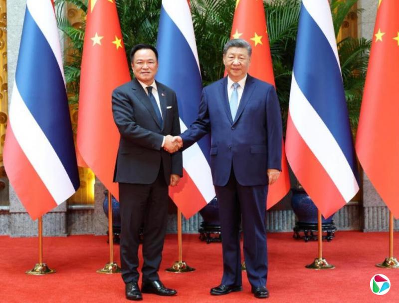 习近平:通过中泰外长防长2+2对话机制推高战略协作