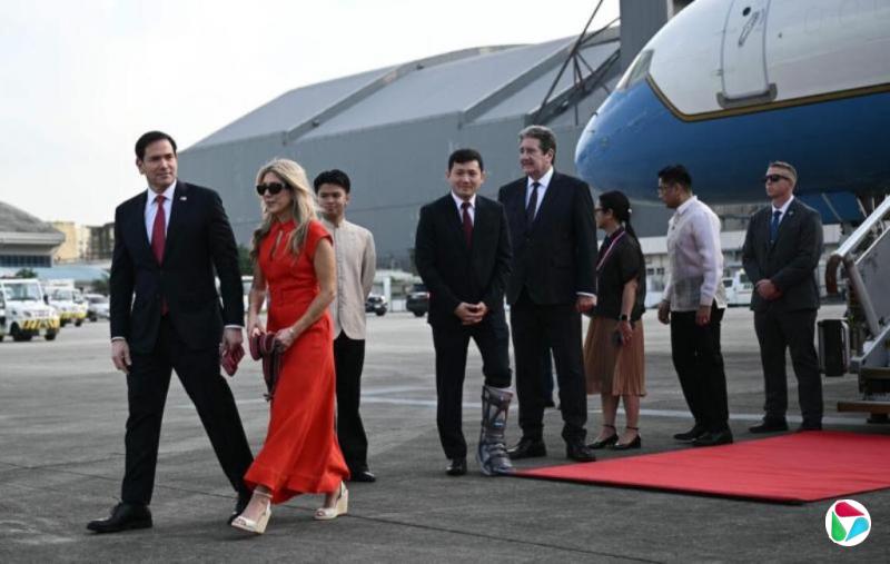 鲁比奥在马尼拉发表署名文章 强调美国维护东南亚航行自由