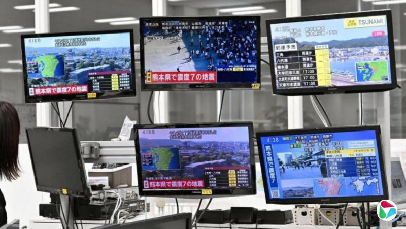 熊本县确认三人死亡 有房屋倒塌与人员被困
